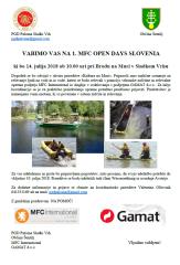 1. MFC OPEN DAYS SLOVENIA